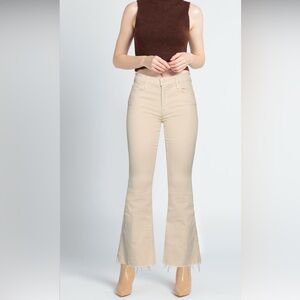 MOTHER Tan Denim Pants
